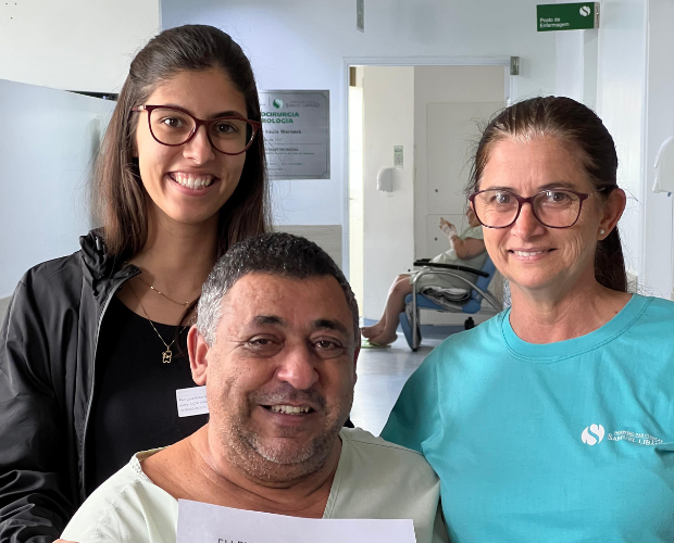 Paciente que teve AVC grave tem alta e poder� participar da formatura da filha